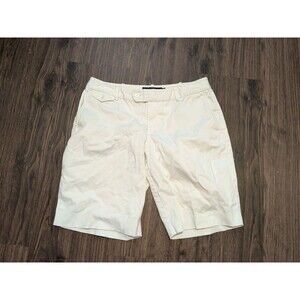 Ralph Lauren Womens Shorts Size 8 White Cotton Golf